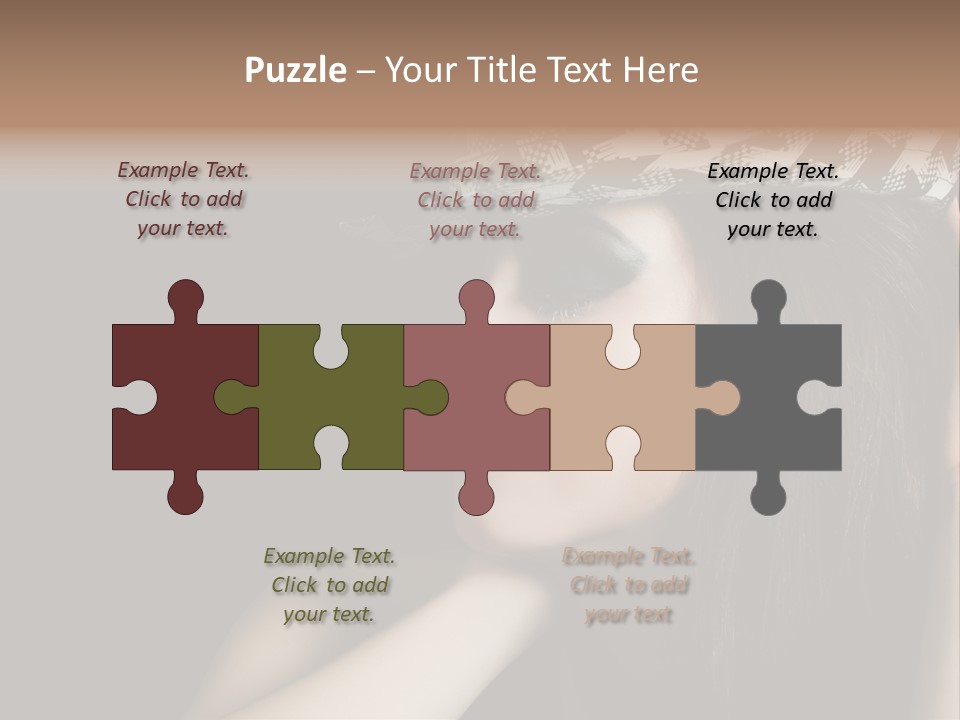 Studio Music Model PowerPoint Template