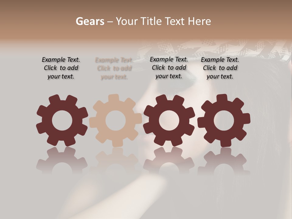 Studio Music Model PowerPoint Template