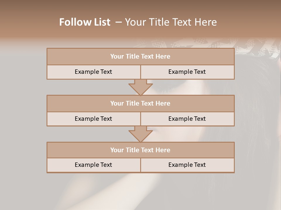Studio Music Model PowerPoint Template