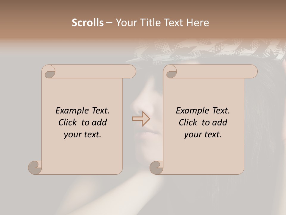 Studio Music Model PowerPoint Template