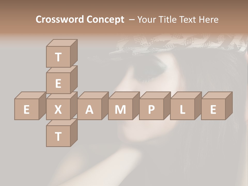 Studio Music Model PowerPoint Template