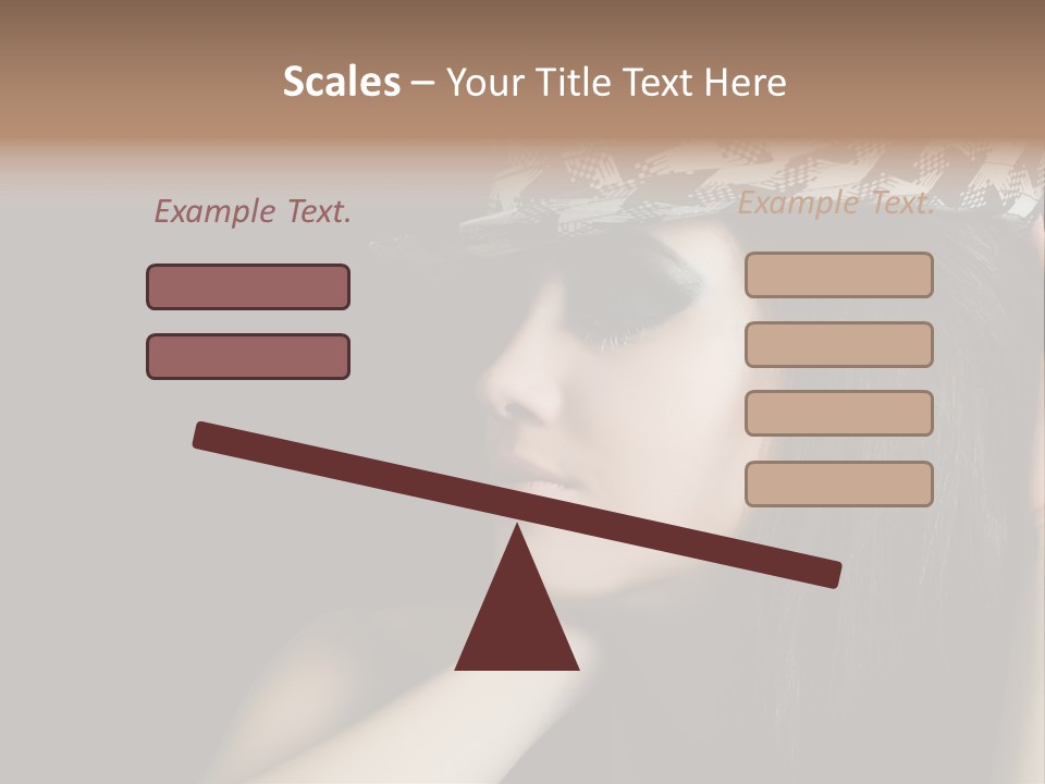 Studio Music Model PowerPoint Template