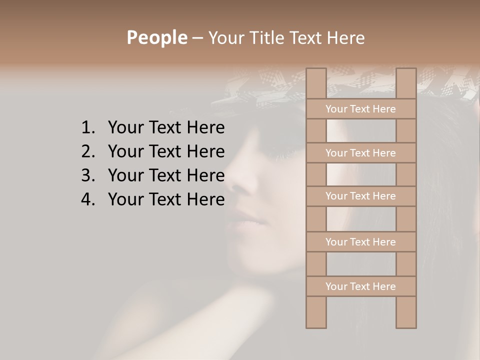 Studio Music Model PowerPoint Template