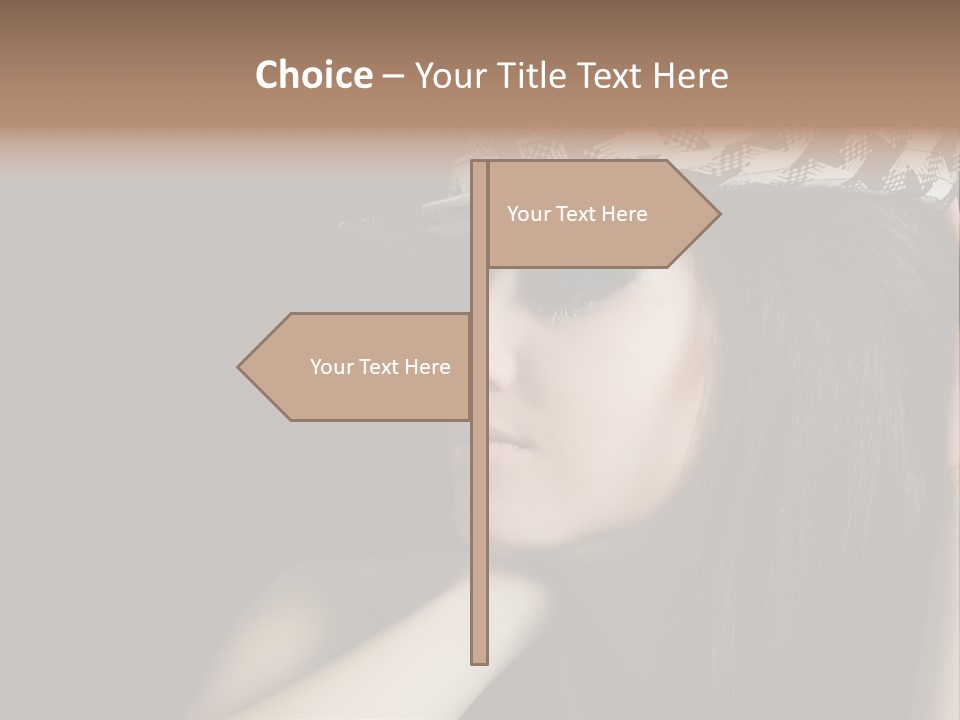 Studio Music Model PowerPoint Template