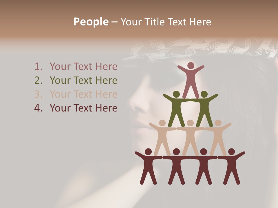 Studio Music Model PowerPoint Template