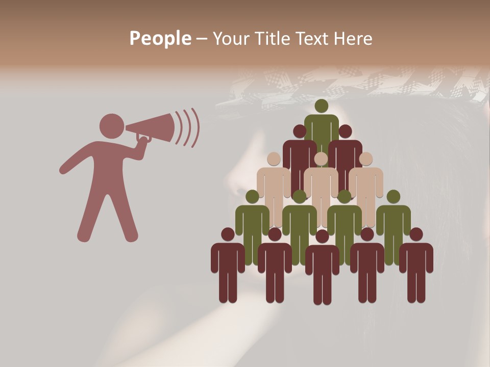 Studio Music Model PowerPoint Template