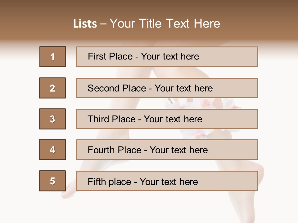 Healthy Flower Care PowerPoint Template