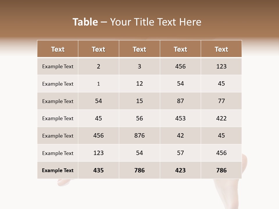 Healthy Flower Care PowerPoint Template