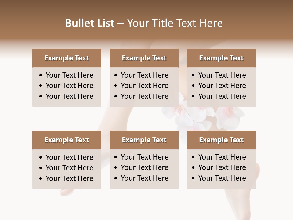 Healthy Flower Care PowerPoint Template