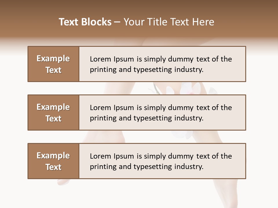 Healthy Flower Care PowerPoint Template
