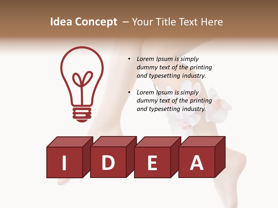 Healthy Flower Care PowerPoint Template