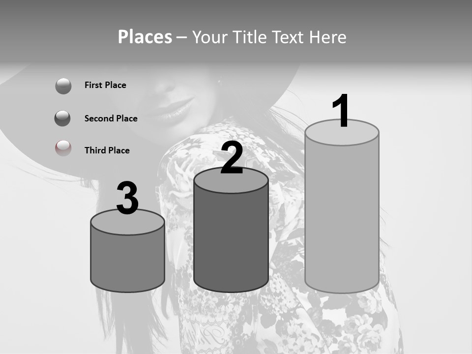 Eye Model Fashionable PowerPoint Template