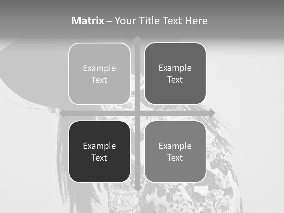 Eye Model Fashionable PowerPoint Template