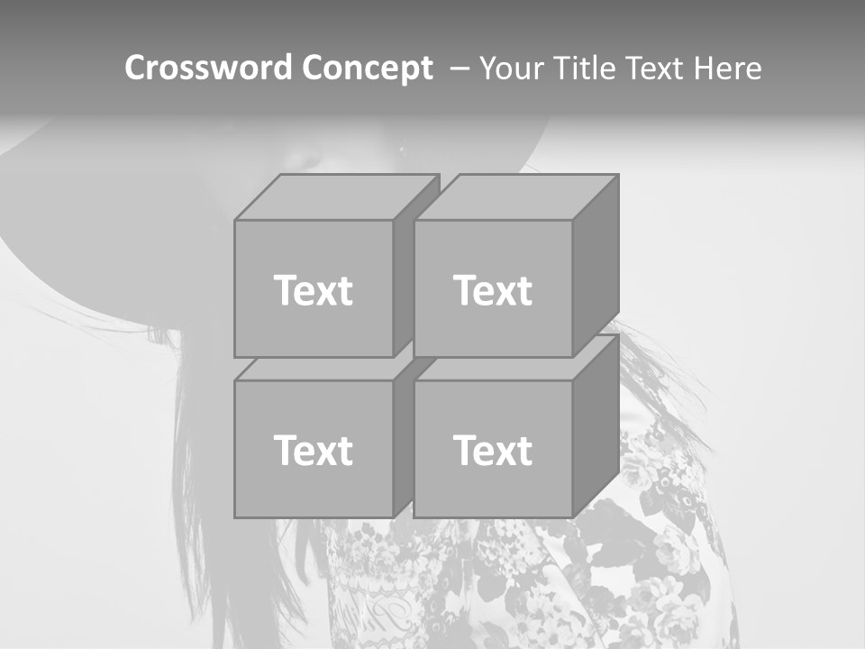 Eye Model Fashionable PowerPoint Template