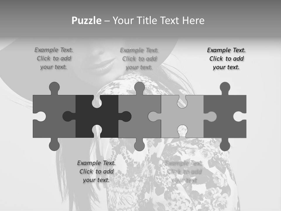 Eye Model Fashionable PowerPoint Template