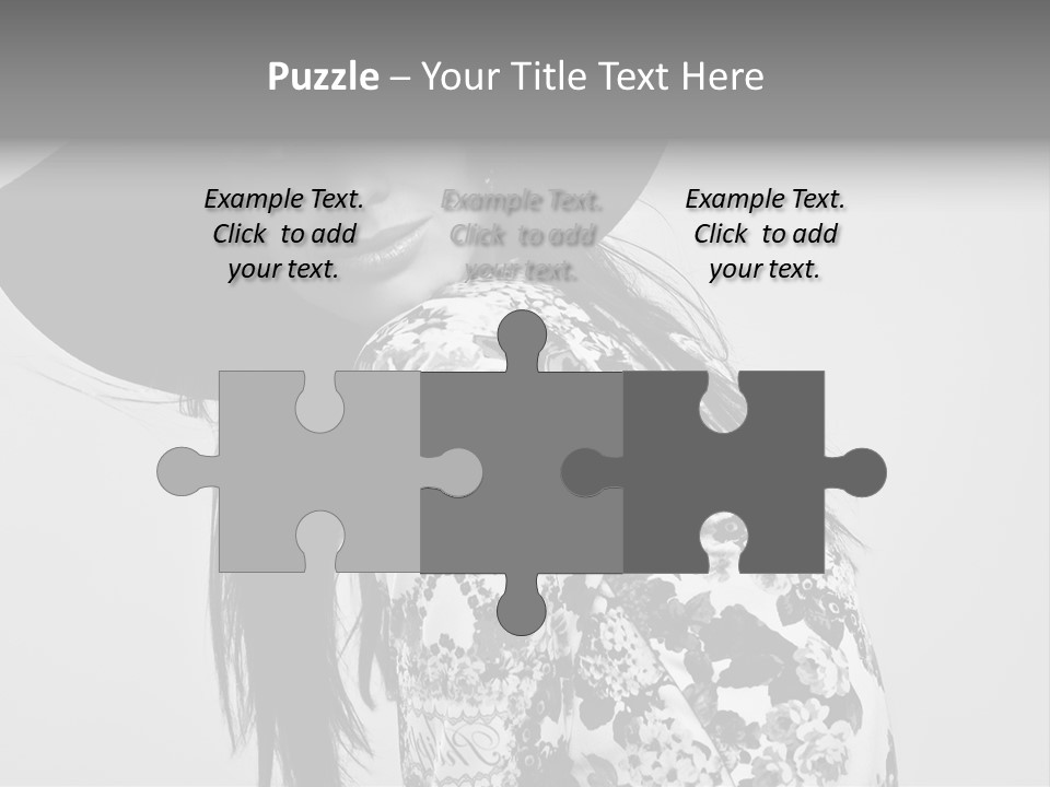 Eye Model Fashionable PowerPoint Template