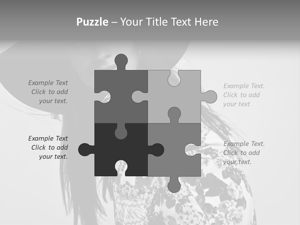 Eye Model Fashionable PowerPoint Template