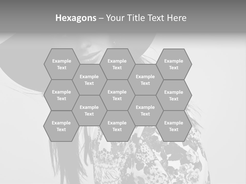 Eye Model Fashionable PowerPoint Template