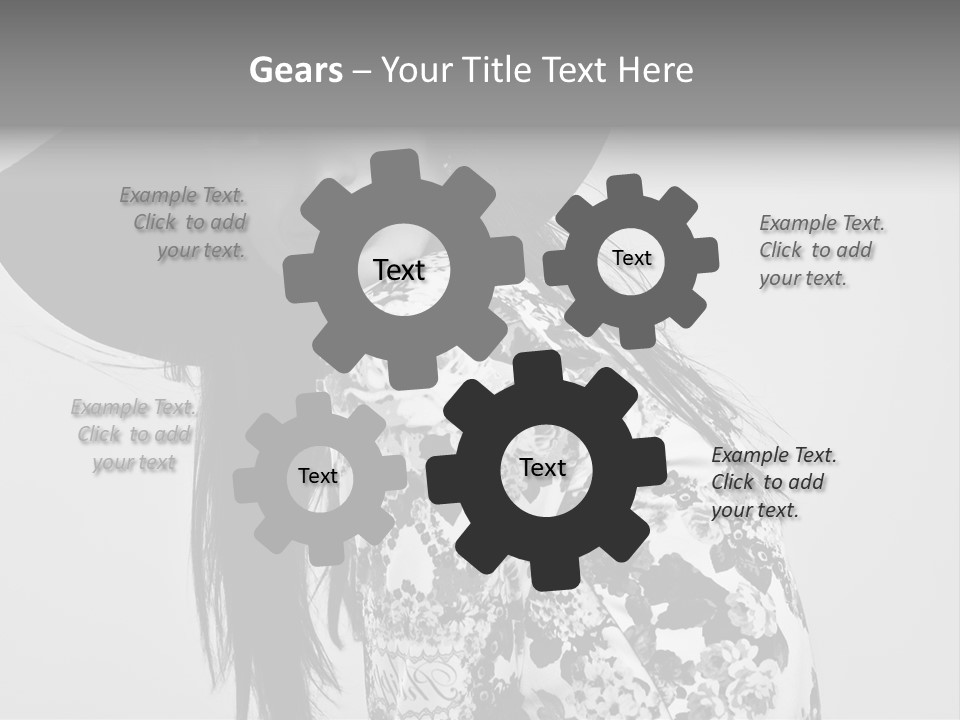 Eye Model Fashionable PowerPoint Template