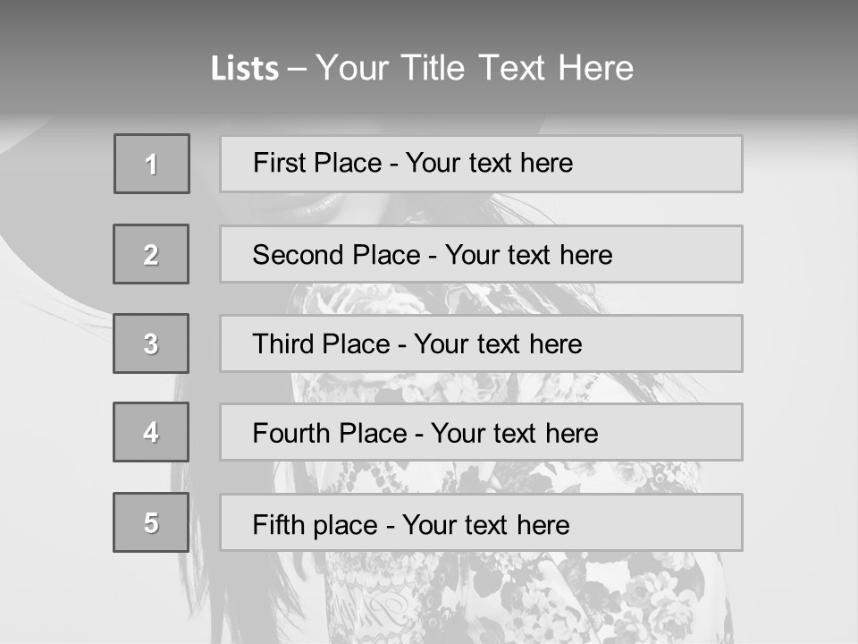 Eye Model Fashionable PowerPoint Template