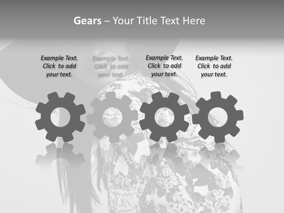 Eye Model Fashionable PowerPoint Template