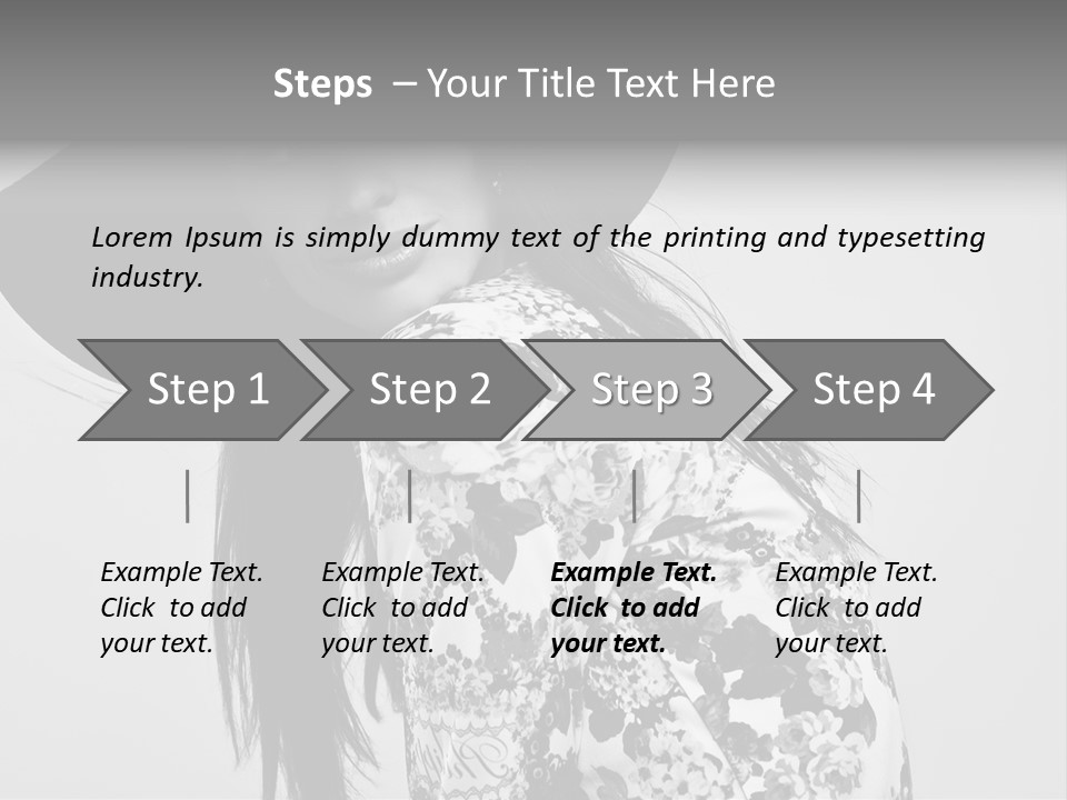 Eye Model Fashionable PowerPoint Template