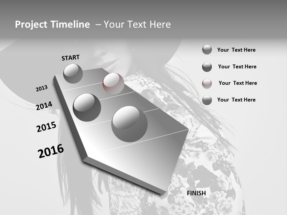 Eye Model Fashionable PowerPoint Template