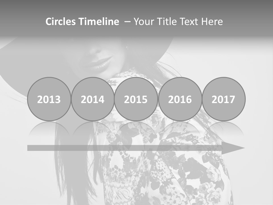 Eye Model Fashionable PowerPoint Template