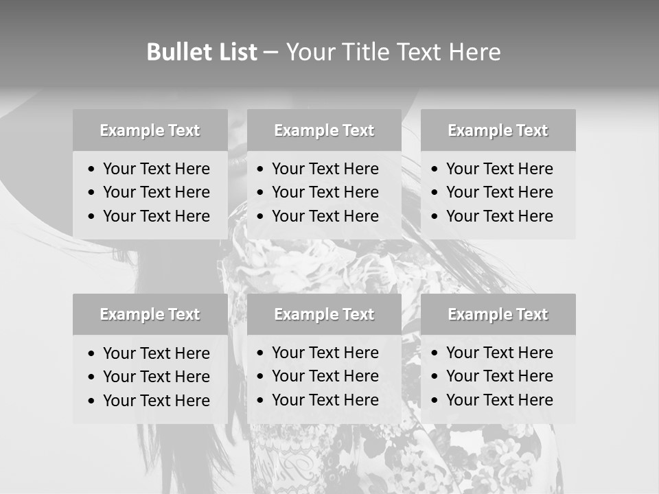 Eye Model Fashionable PowerPoint Template