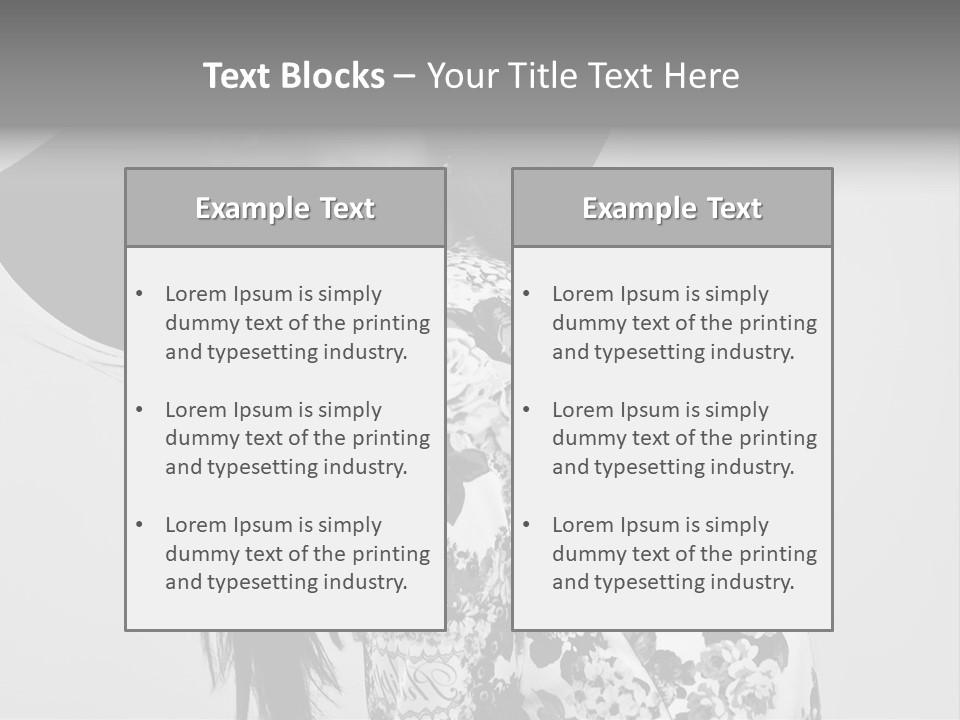 Eye Model Fashionable PowerPoint Template