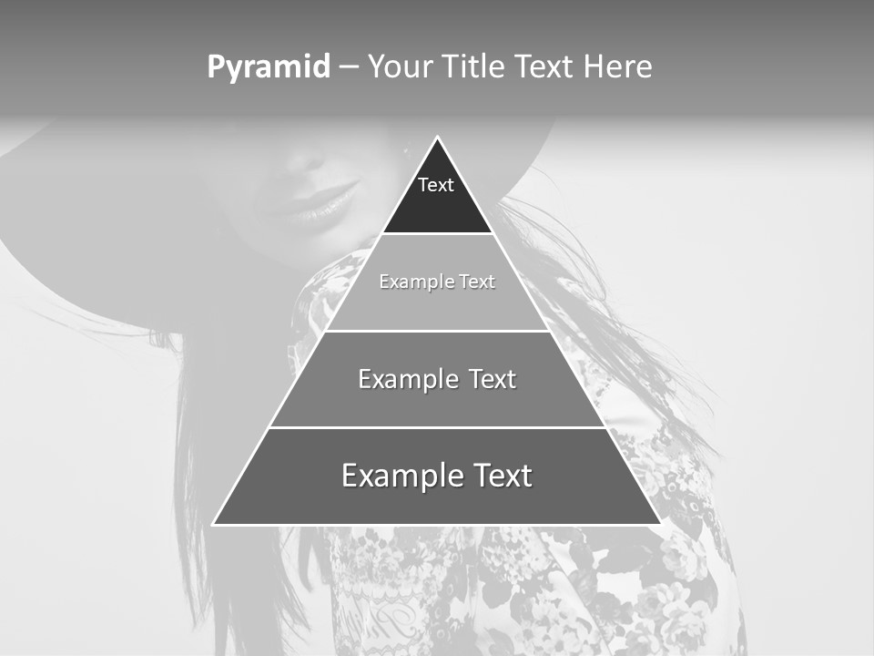 Eye Model Fashionable PowerPoint Template