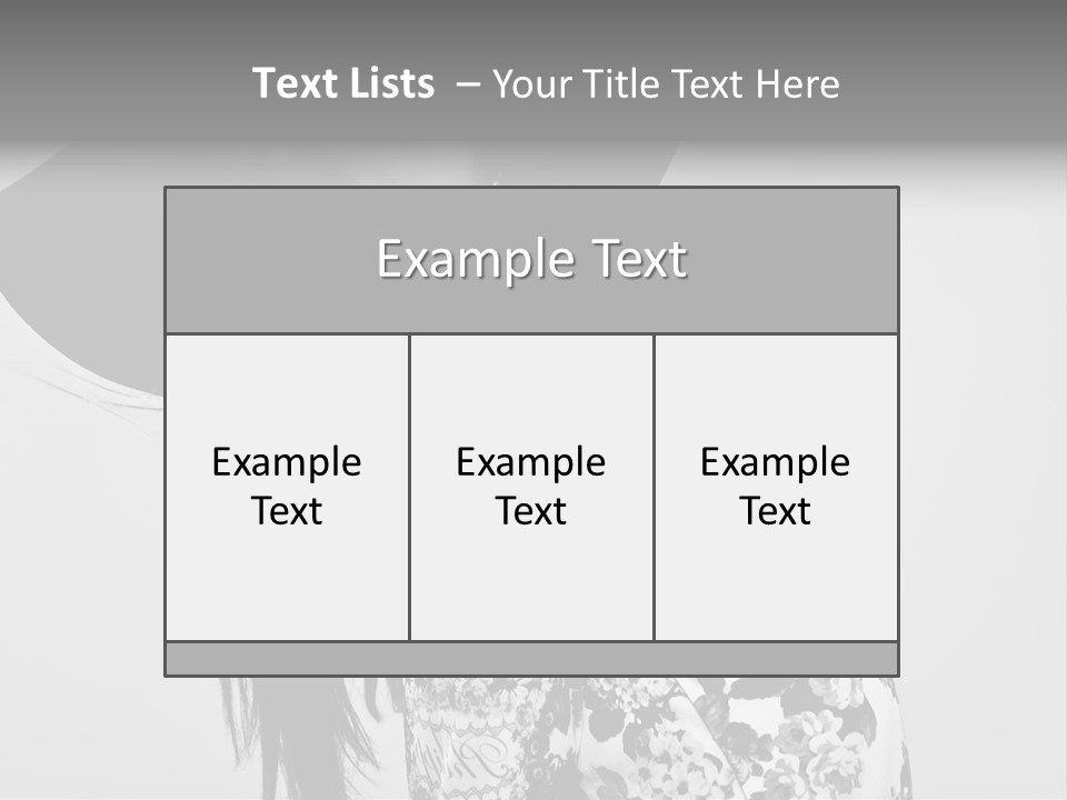 Eye Model Fashionable PowerPoint Template