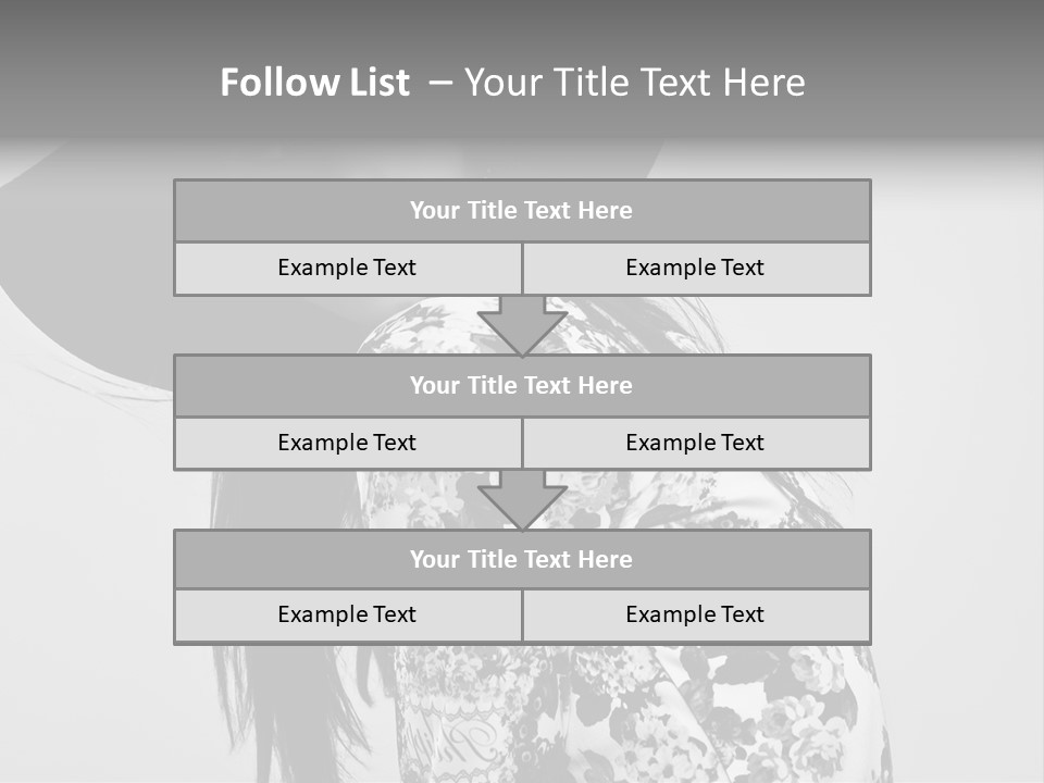 Eye Model Fashionable PowerPoint Template