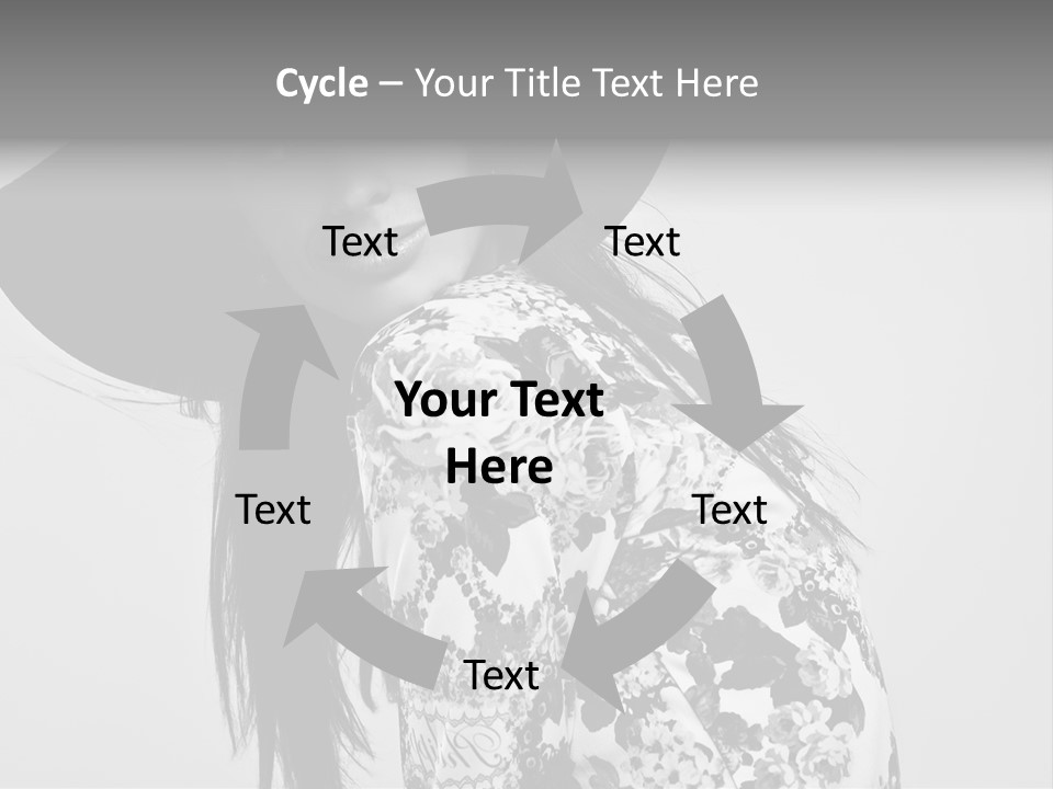 Eye Model Fashionable PowerPoint Template