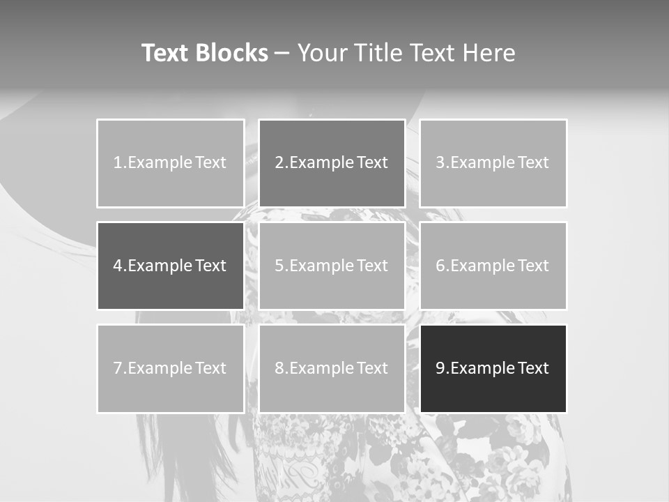 Eye Model Fashionable PowerPoint Template