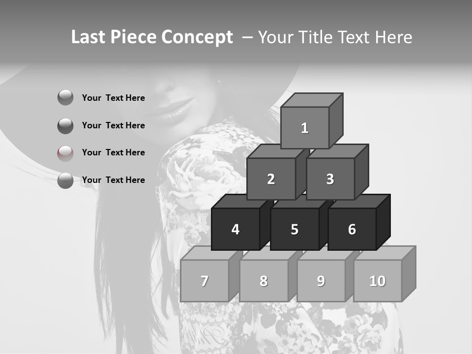 Eye Model Fashionable PowerPoint Template