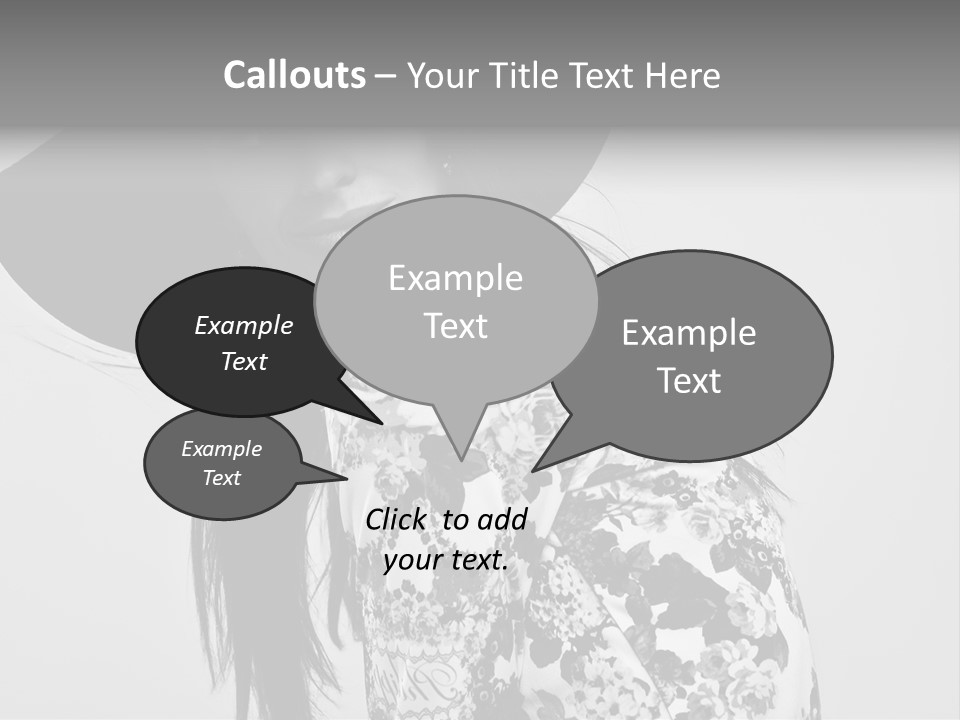 Eye Model Fashionable PowerPoint Template