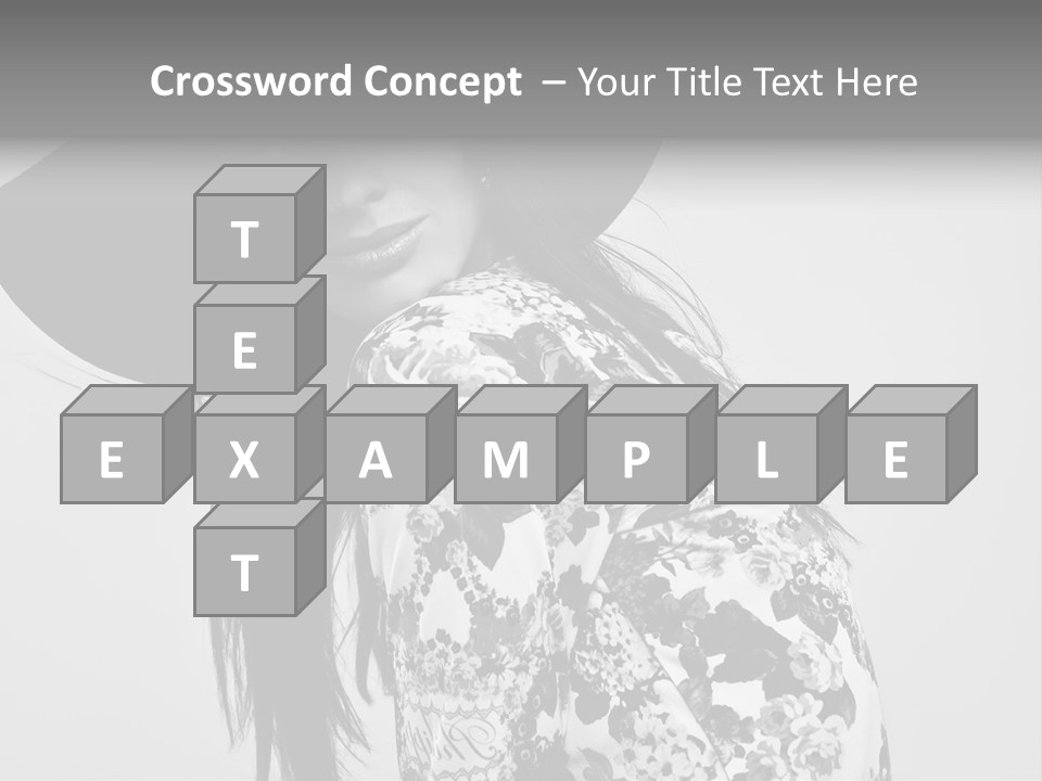 Eye Model Fashionable PowerPoint Template