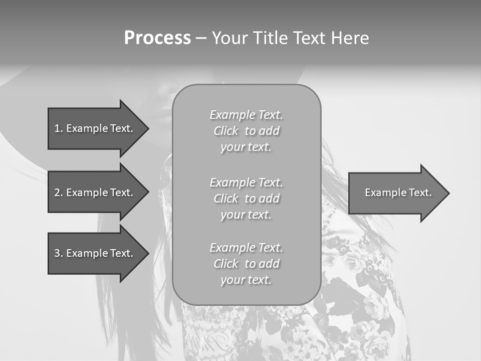 Eye Model Fashionable PowerPoint Template