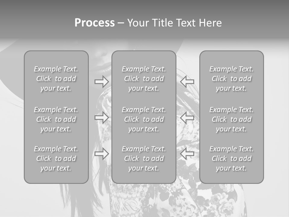 Eye Model Fashionable PowerPoint Template