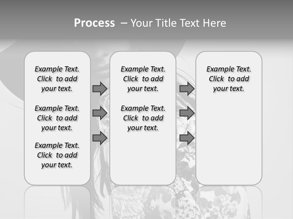 Eye Model Fashionable PowerPoint Template