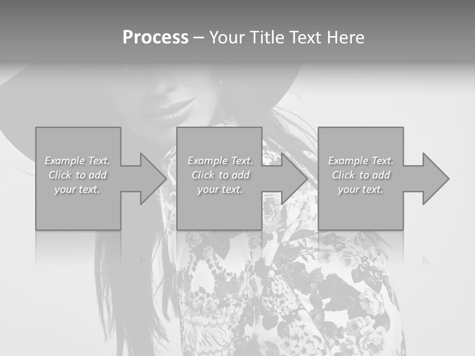 Eye Model Fashionable PowerPoint Template