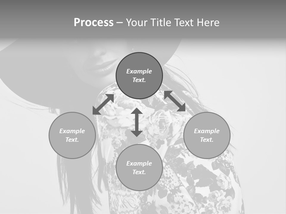 Eye Model Fashionable PowerPoint Template