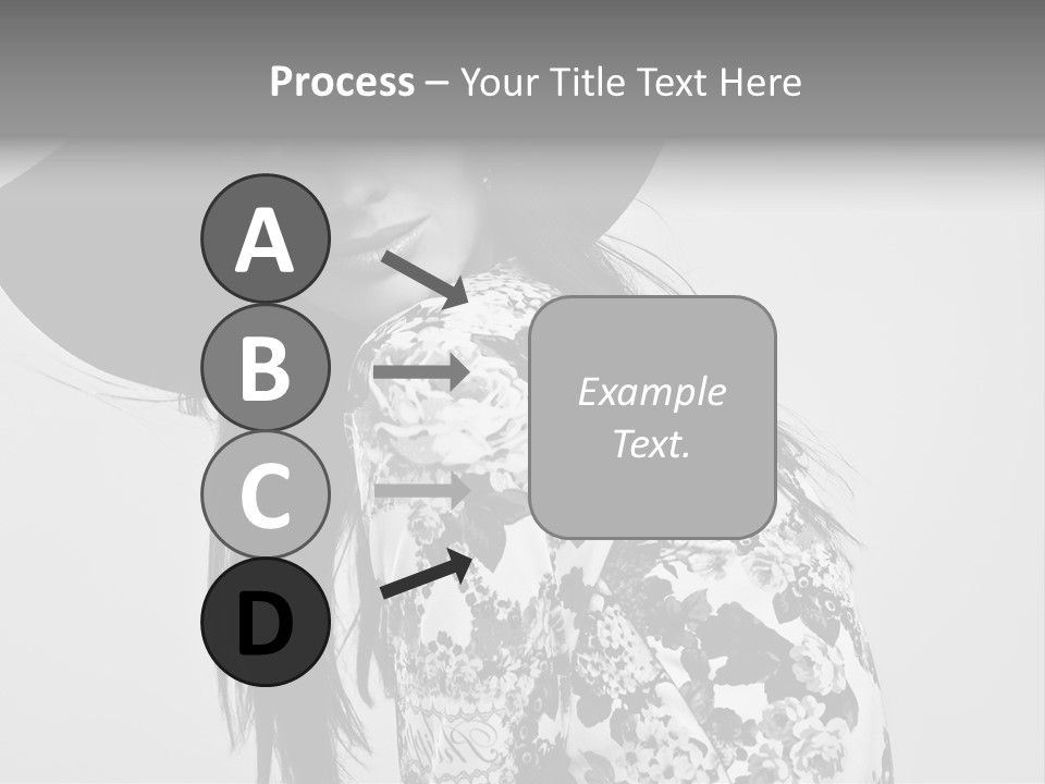 Eye Model Fashionable PowerPoint Template