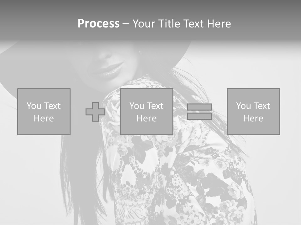 Eye Model Fashionable PowerPoint Template