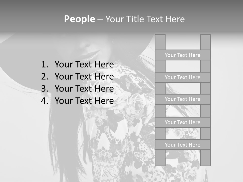 Eye Model Fashionable PowerPoint Template