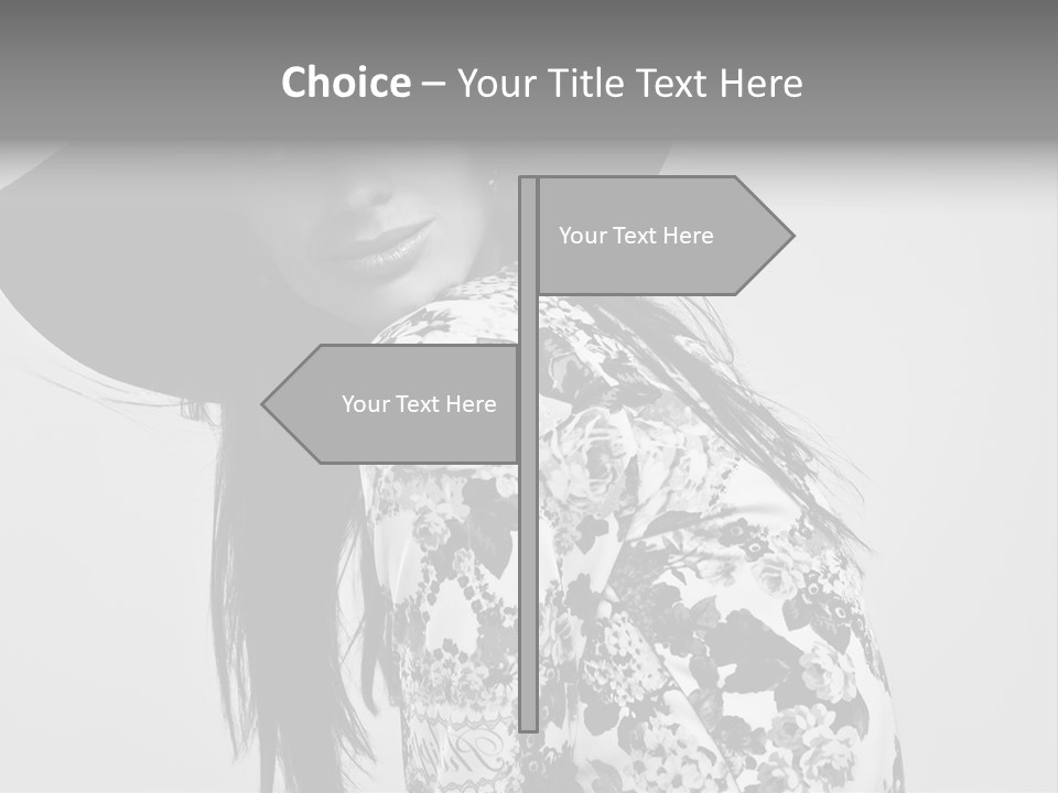 Eye Model Fashionable PowerPoint Template