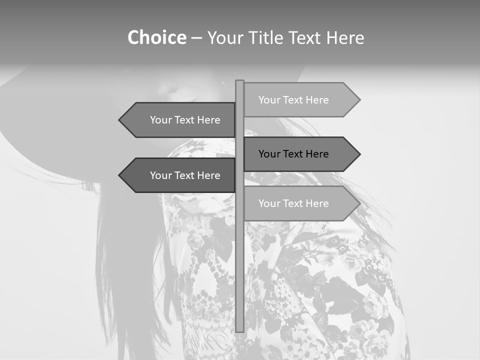 Eye Model Fashionable PowerPoint Template