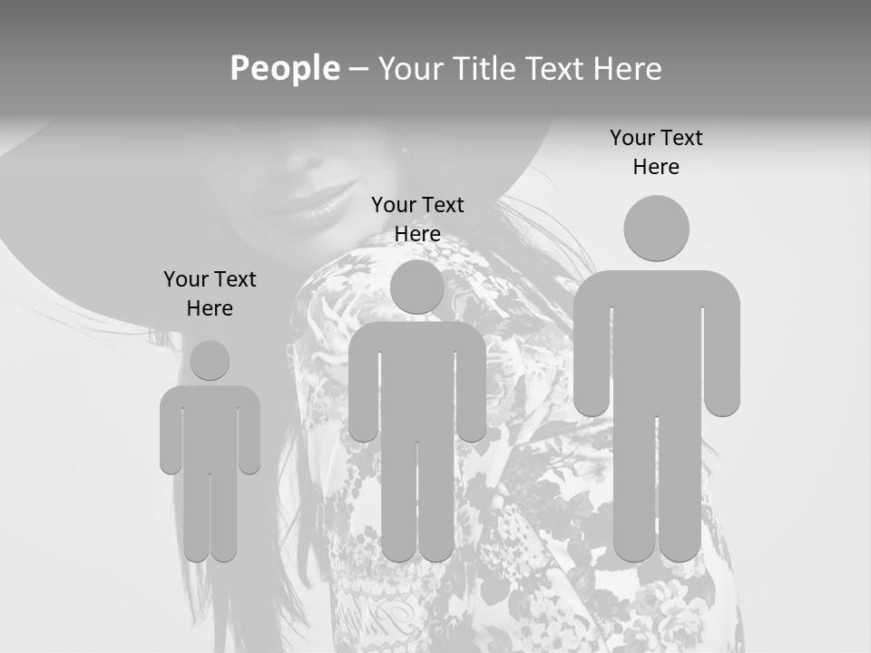 Eye Model Fashionable PowerPoint Template