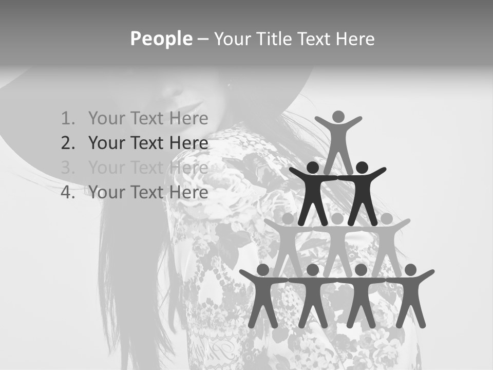 Eye Model Fashionable PowerPoint Template